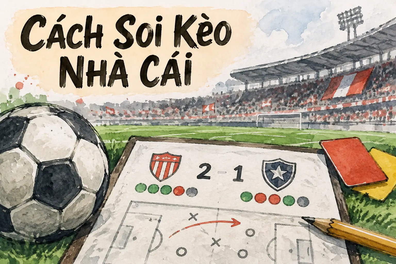Soi kèo nhà cái là quá trình phân tích, đánh giá các tỷ lệ cược mà nhà cái đưa ra cho một trận đấu bóng đá cụ thể - cách soi