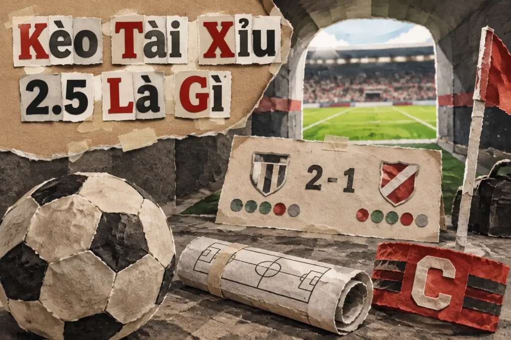 Kèo tài xỉu chỉ quan tâm đến một thứ: tổng số bàn thắng của cả hai đội trong trận - kèo tài xỉu 2.5 là gì