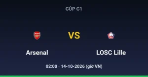 Arsenal vs LOSC Lille