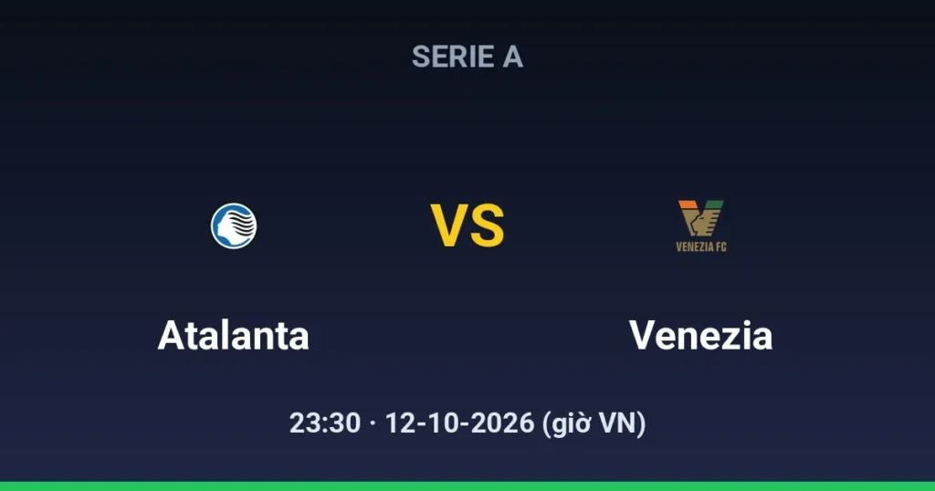 Atalanta vs Venezia