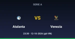 Atalanta vs Venezia