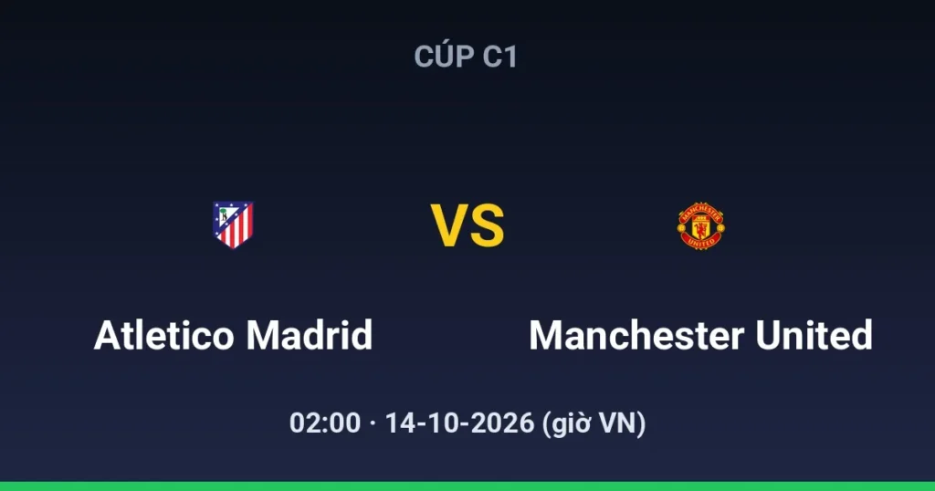 Atletico Madrid vs Manchester United