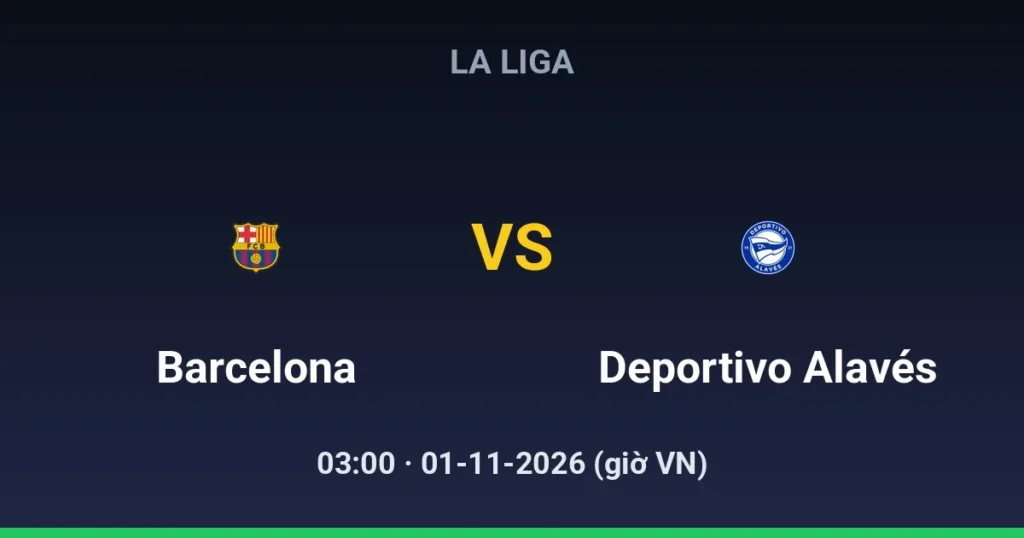FC Barcelona vs Deportivo Alavés