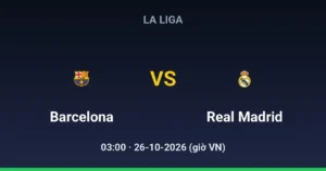 FC Barcelona vs Real Madrid