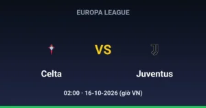 RC Celta vs Juventus