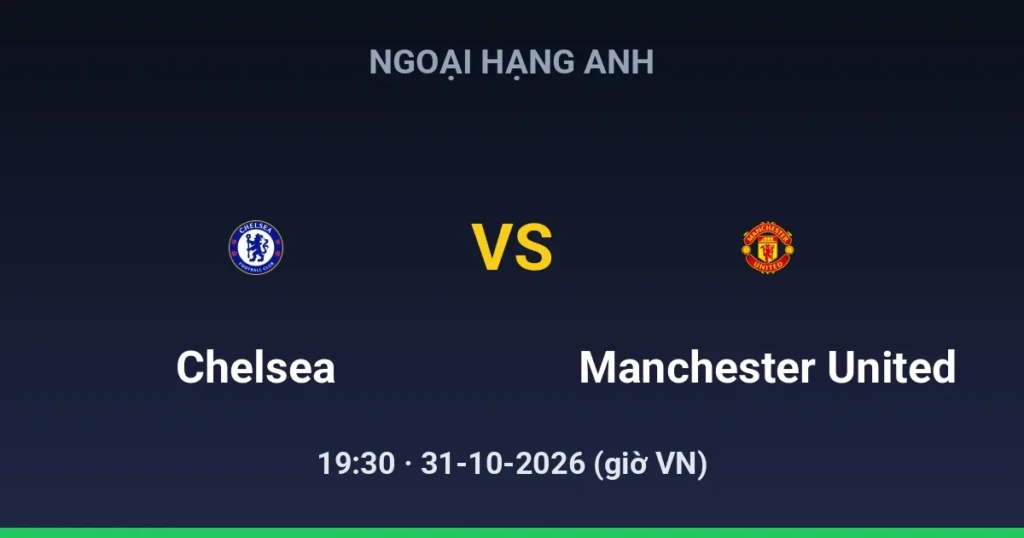 Chelsea vs Manchester United