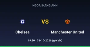 Chelsea vs Manchester United