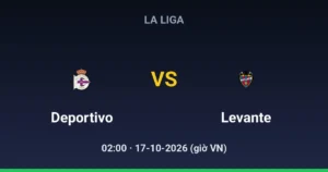 RC Deportivo vs Levante