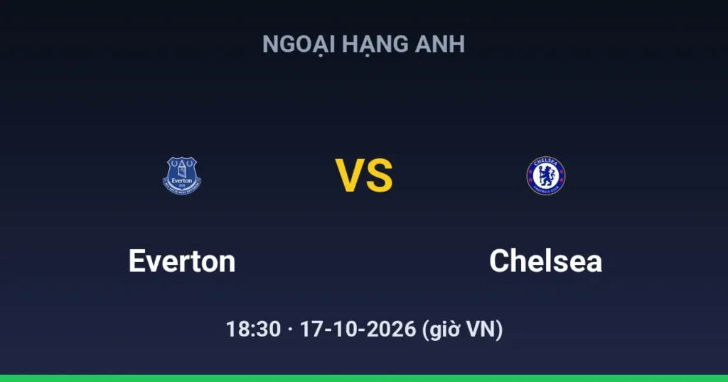 Everton vs Chelsea