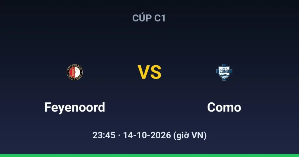 Feyenoord vs Como