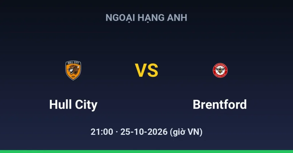 Hull City vs Brentford