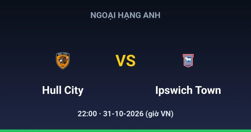 Hull City vs Ipswich Town
