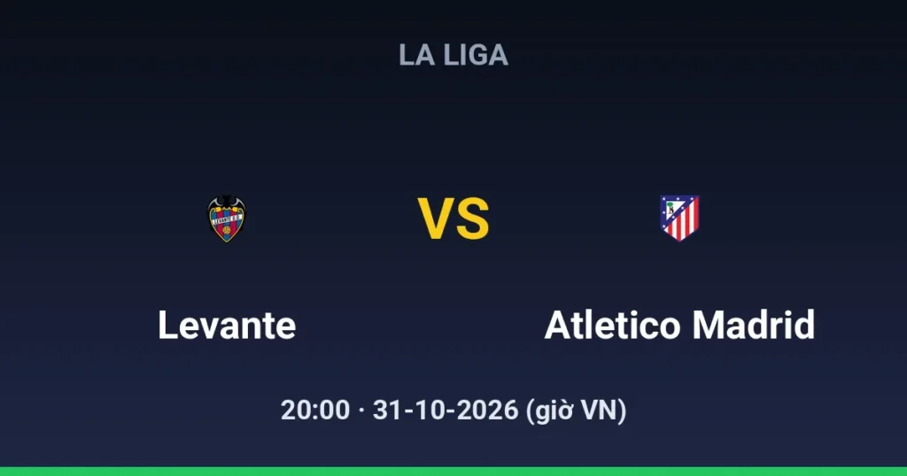 Levante vs Atletico Madrid