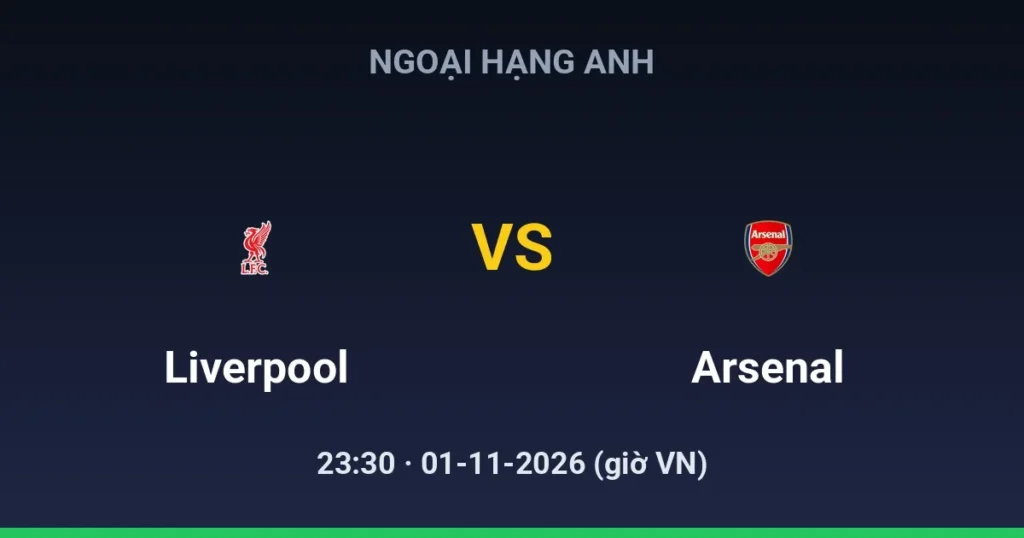 Liverpool vs Arsenal