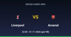 Liverpool vs Arsenal