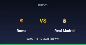 AS Roma vs Real Madrid