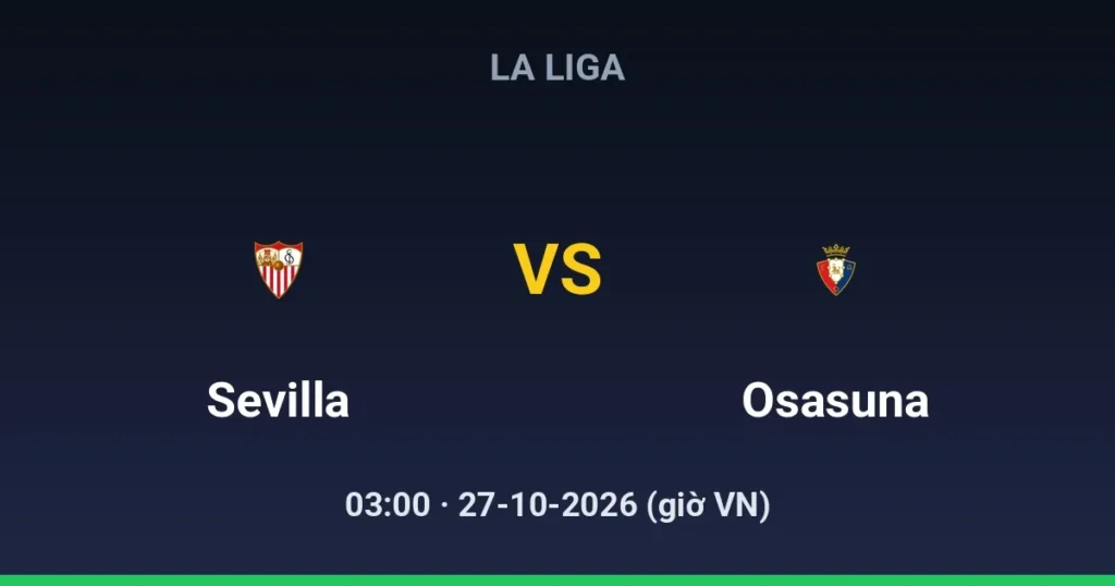 Sevilla FC vs CA Osasuna