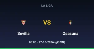 Sevilla FC vs CA Osasuna