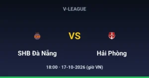 SHB Đà Nẵng vs Hải Phòng