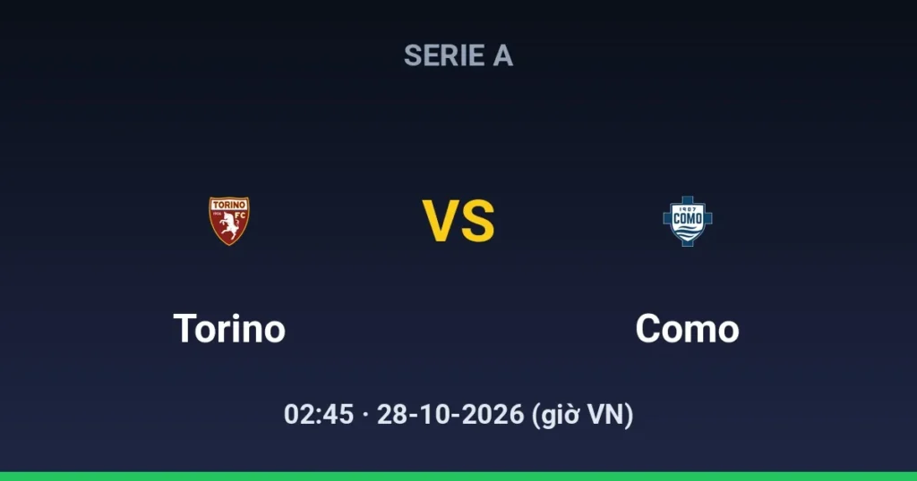 Torino vs Como