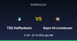 TSG Hoffenheim vs Bayer 04 Leverkusen