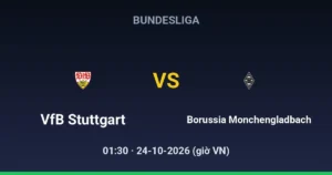 VfB Stuttgart vs Borussia Monchengladbach