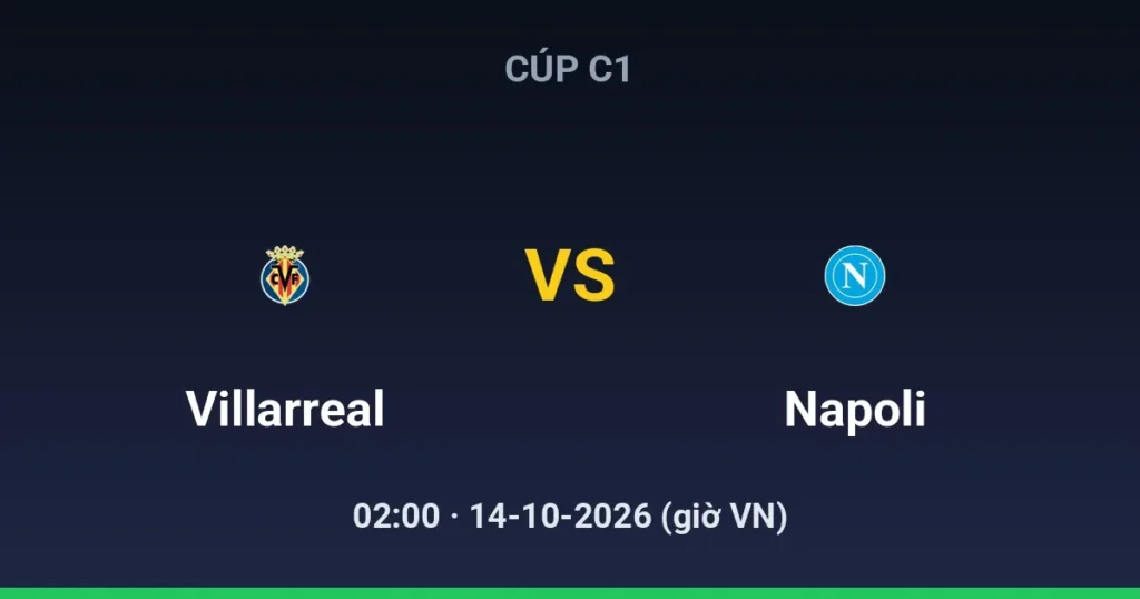 Villarreal CF vs Napoli